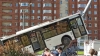 В Петербурге автобус врезался в столб, есть пострадавшие