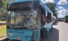 В ДТП с участием трех автобусов на юге Петербурга пострадали четыре человека