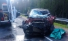В массовом ДТП на трассе "Сортавала" в Ленобласти погибли двое