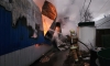 В районе Южной ТЭЦ на Софийской произошел сильный пожар