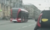 В Петербурге на улице Маршала Говорова загорелся трамвай 