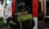 В Петербурге тушат пожар в котельной на 80 квадратных метрах