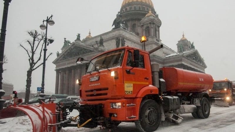 Водителей хотят информировать об уборке снега