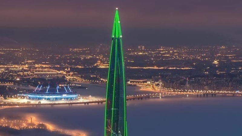 Архитекторы Лахта Центра получили королевскую премию Британии