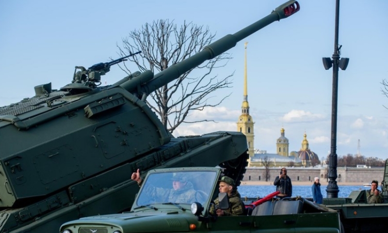 Центр Санкт-Петербурга перекроют 5 мая из-за репетиции Парада Победы