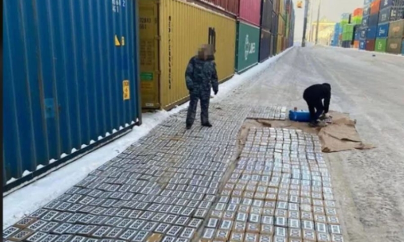 В порту Петербурга изъяли более тонны запрещенных веществ на 11 миллиардов рублей