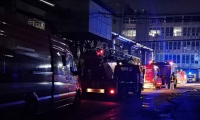 Пожар на предприятии "Авангард" в Петербурге ликвидировали спустя шесть часов