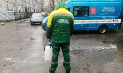 Экологические службы Санкт-Петербурга собрали за неделю более 35 тонн опасных отходов